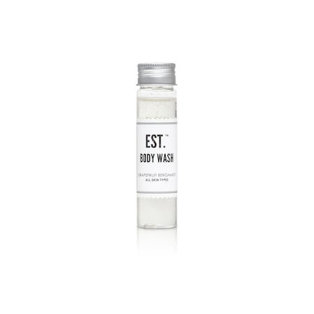 Est Body Wash, 40ml Bottle w/Alum Screw Cap, Grapefruit-Bergamot, PK 288 HA-EST-003